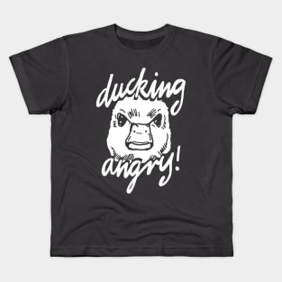 Angry Duck Meme Kids T-Shirt